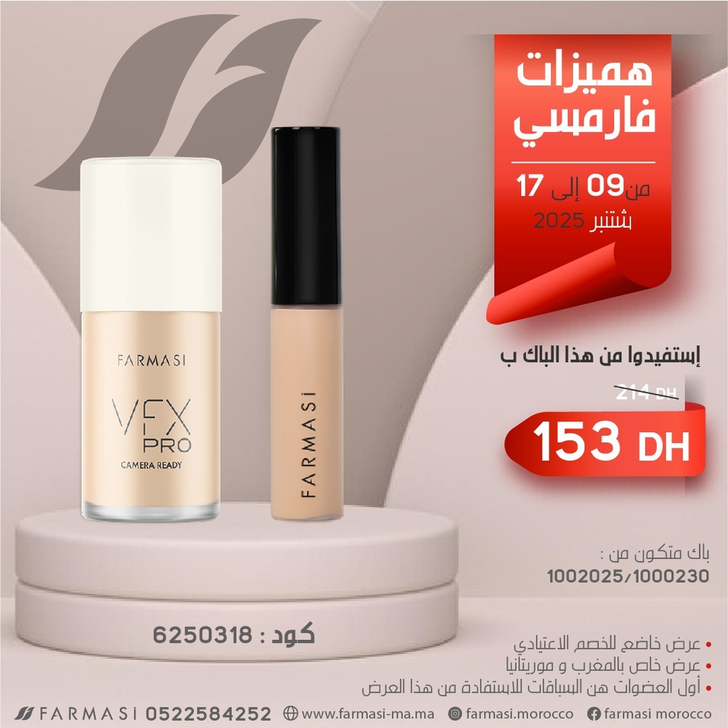 Pack VFX PRO Found02 et Concealer010917Sept